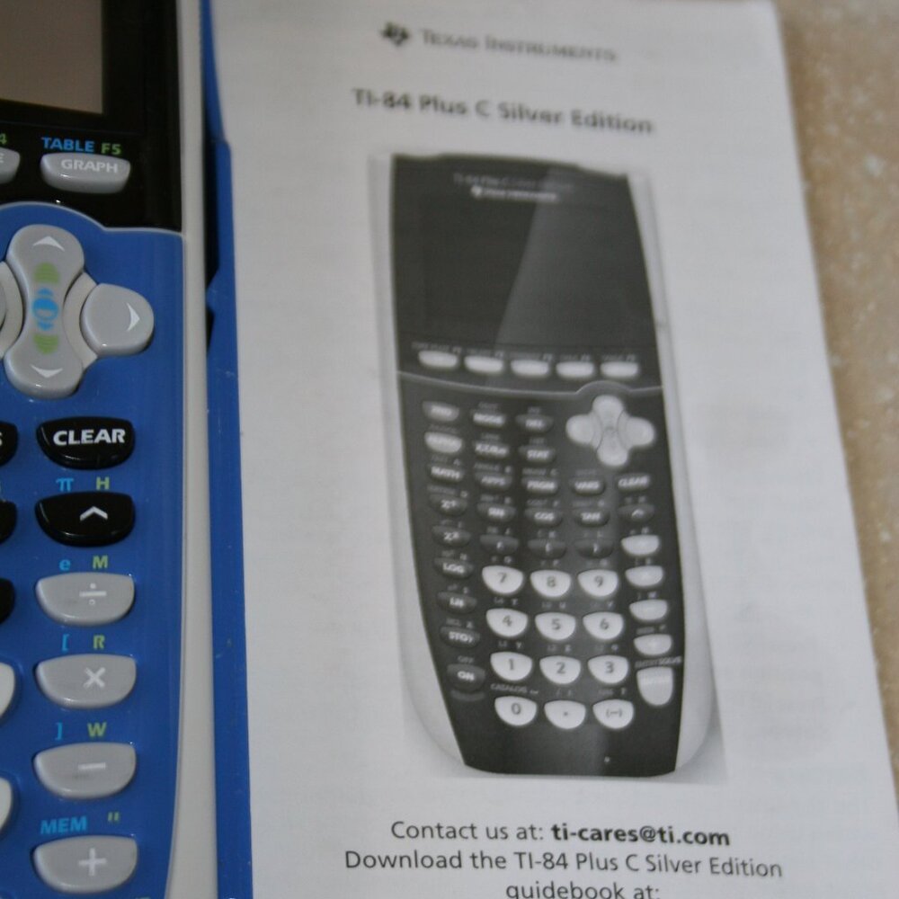 Texas Instruments TI-84 Plus C Silver Edition Graphing Calculator - Picture 11 of 15